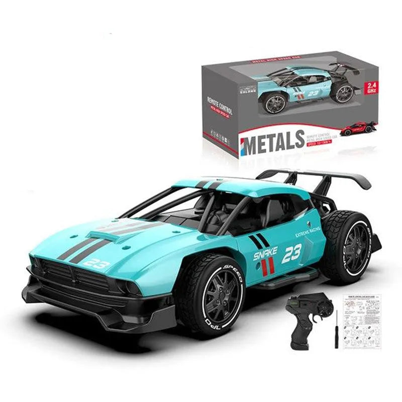2.4G 4CH RC drifting car electric drift race car for kids with handle remote, available in multiple colours