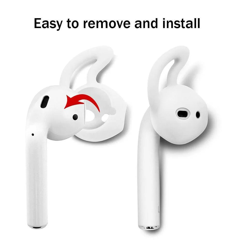 Silicone earphone earplug sleeve compatible with Apple AirPods in five colours, 28.19mm size