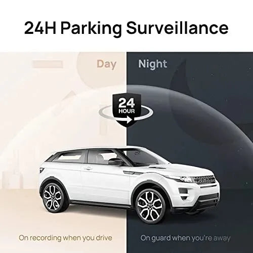 70mai Dash Cam M300 1296P night vision lens 140° wide angle front car dash camera