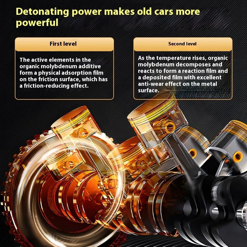 60ml white-capped bottle of engine oil antiwear additive for car engines