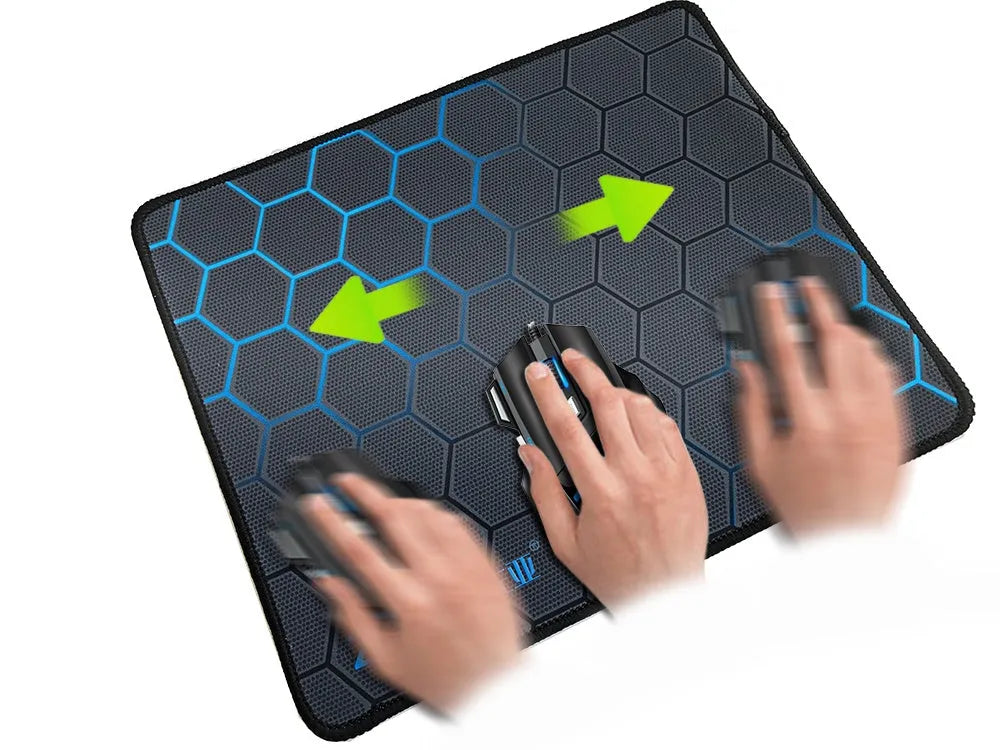 Cute cartoon design silk cloth mouse pad with natural rubber base in large size for keyboard and mouse