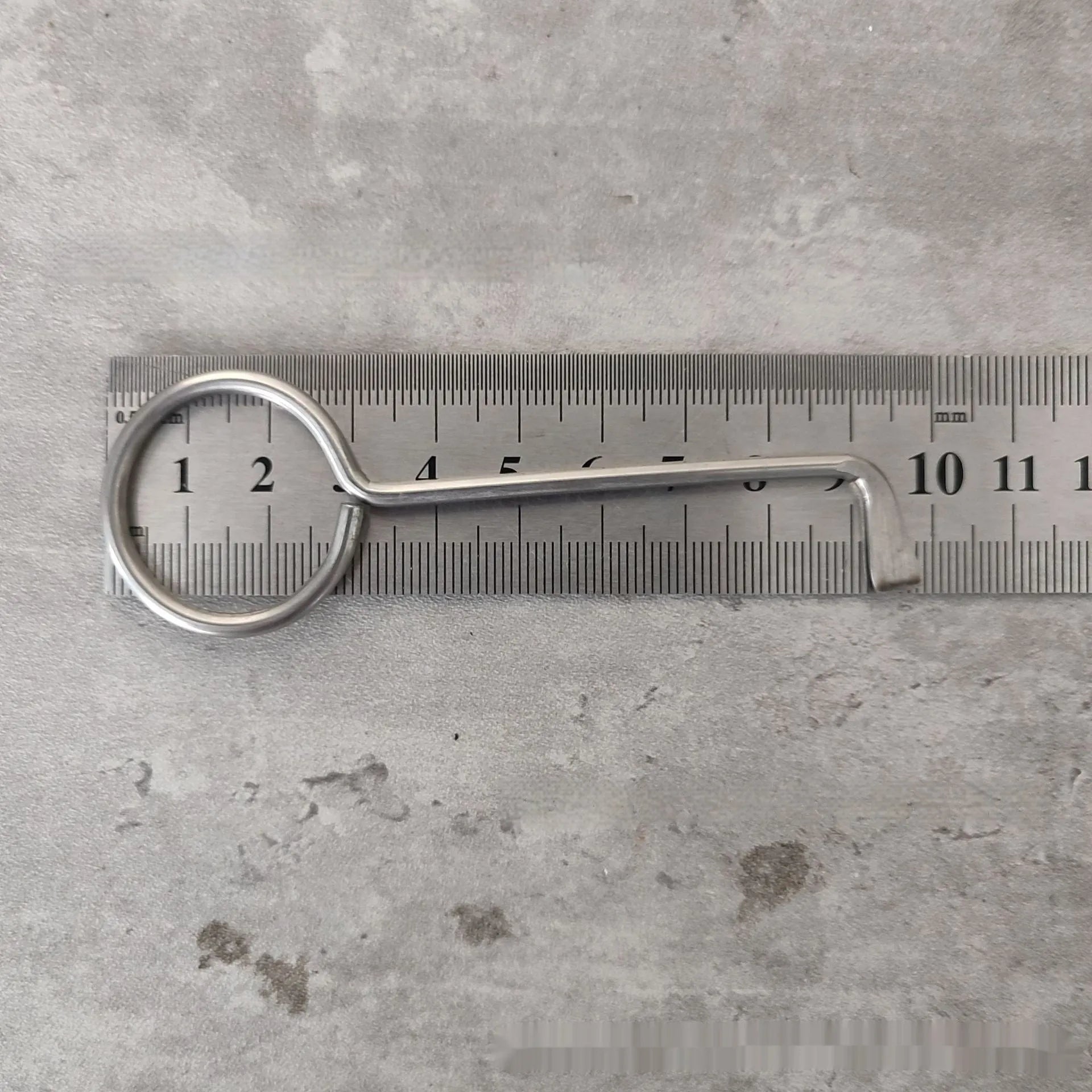 Two-piece alloy wrench tool set for portable household DIY use