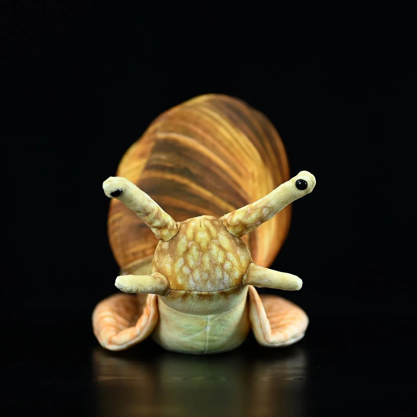 Simulation snail doll plush toy 32cm long from mouth to tail soft plush PP cotton filling unisex