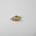 Spider web design stud earrings in gold or silver electroplated metal for unisex Halloween style.