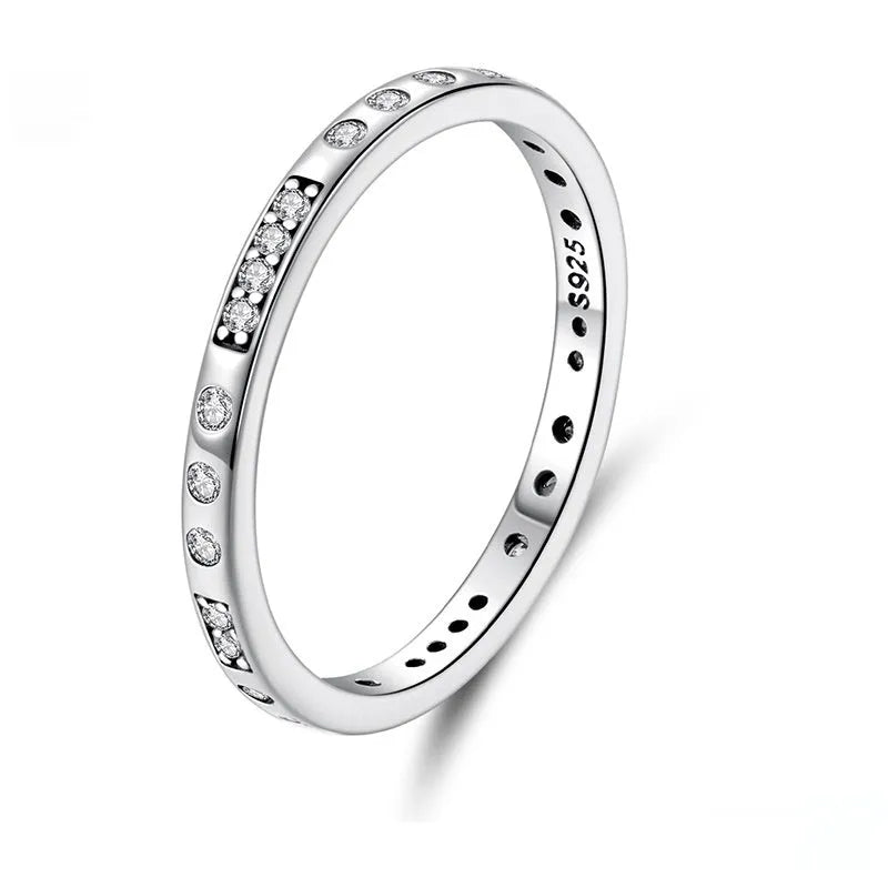 Silver I Love You Moss password ring with oxidized black finish showing engraved code