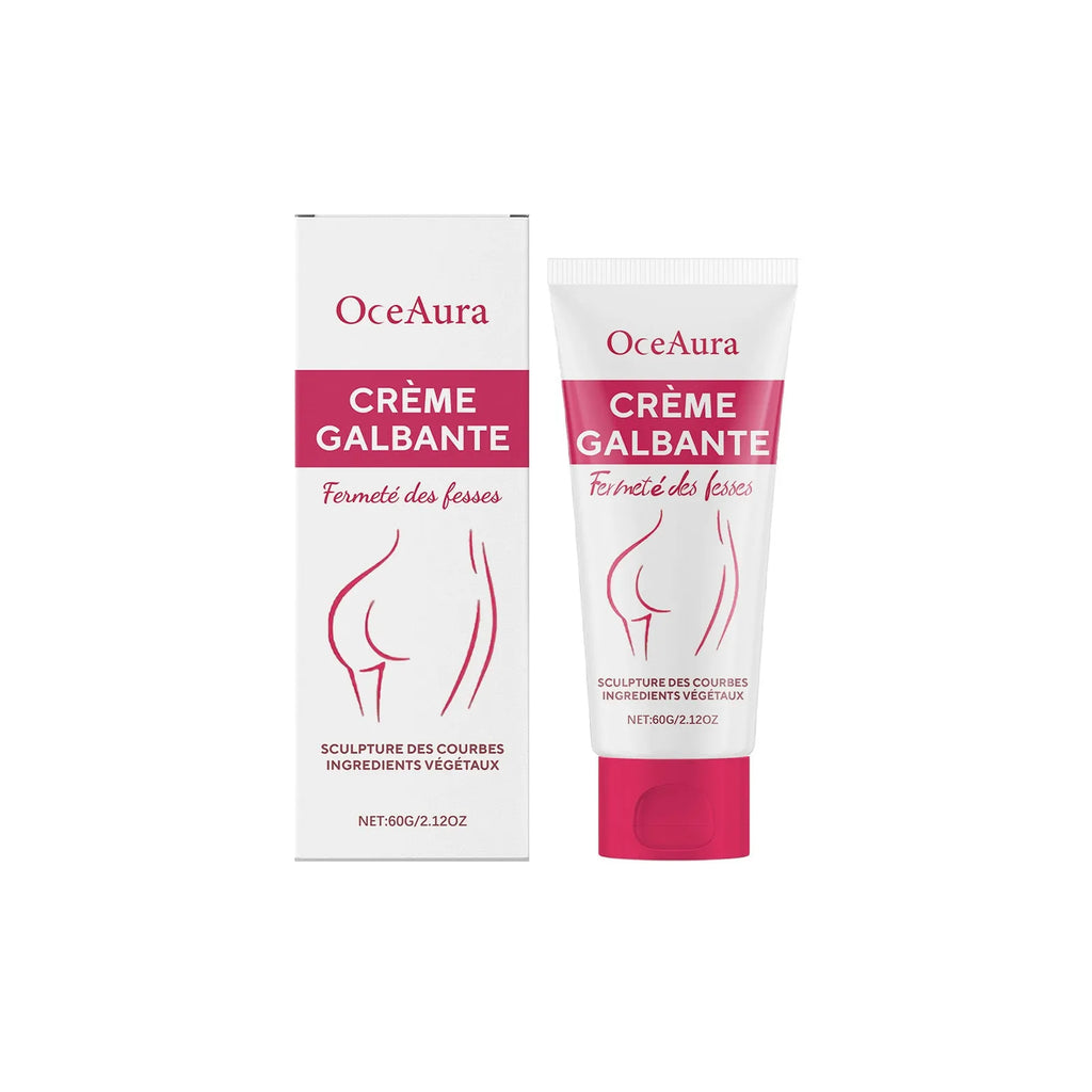 60g container of hip neck tightening cream with asiatic centella extract and fruit tree oil formulation