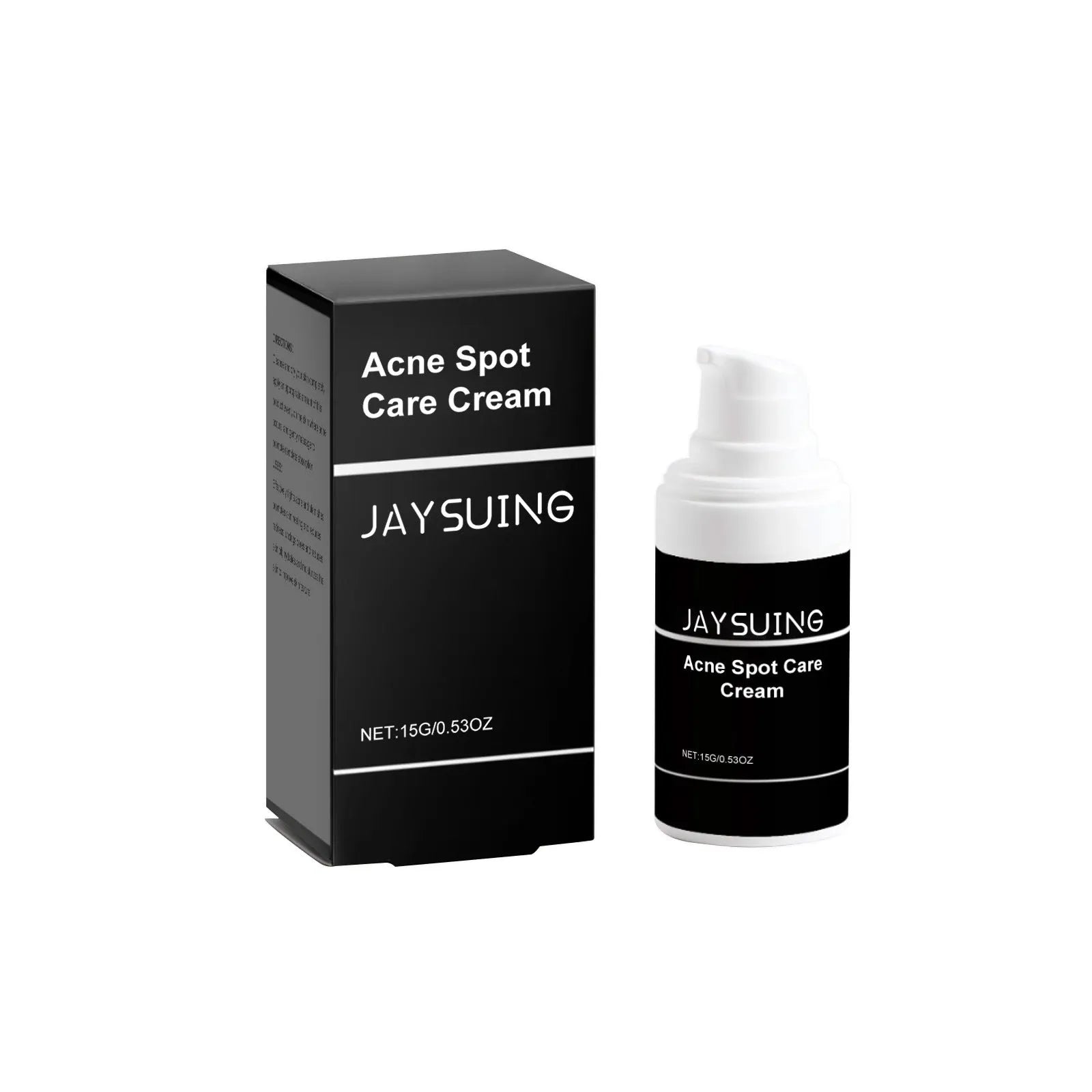 15g tube of hydrating acne cream with mint leaf, tea tree oil and aloe extracts