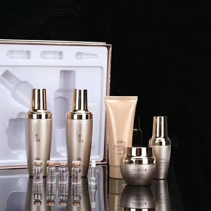 120ml moisturising milk skin care set with myrrh and lime extract for brightening and hydration