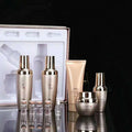 120ml moisturising milk skin care set with myrrh and lime extract for brightening and hydration
