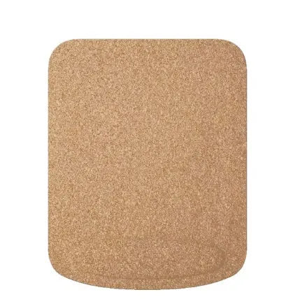 Acorn natural cork wrist mouse pad with carbonized surface, 210 x 265 mm, in colour option A
