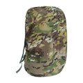 Army green backpack rain cover with 80L capacity for outdoor waterproof protection