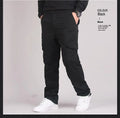 Men's loose fit spring autumn outdoor overalls in khaki cotton blend with zip placket fly