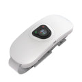 Bear Style stomach band vibratory heating massager with digital display, USB powered, in black