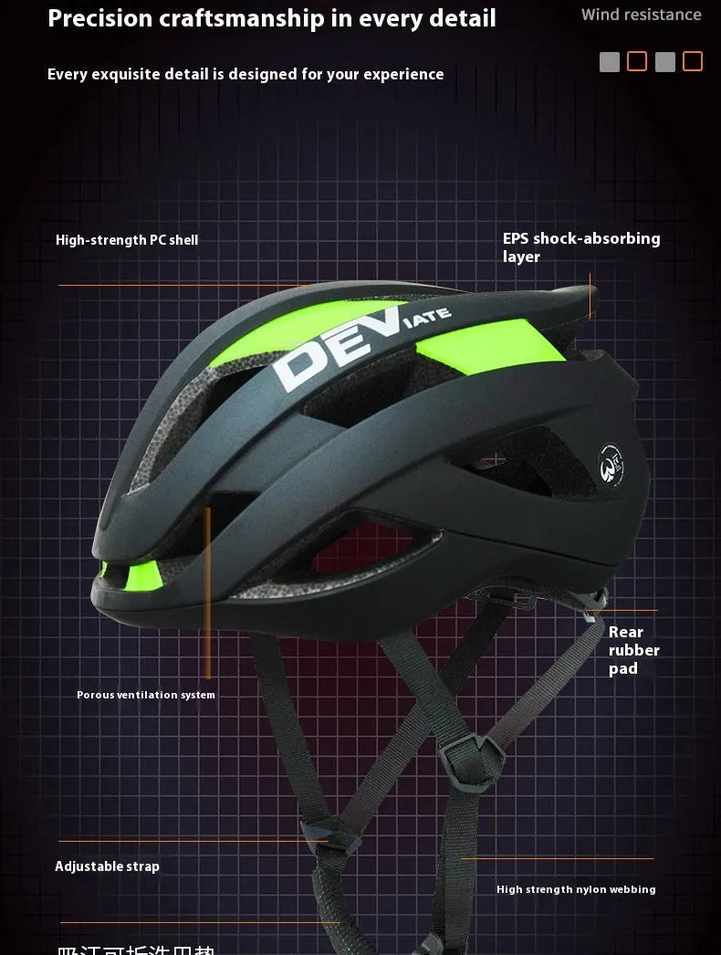 Adult unisex mountain bike helmet with integrated fly net in matte black with coloured artistic graphics