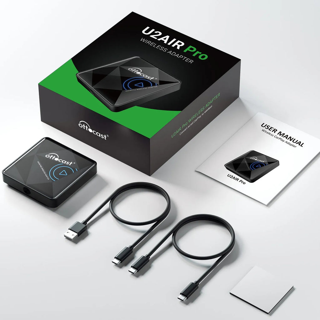 Wireless car Bluetooth AIBOX black box measuring 59mm with Type-C connector for vehicle audio conversion