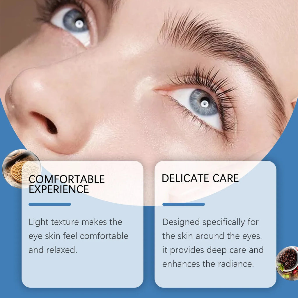 15g tube of collagen firming eye cream with moisturising and elasticity support