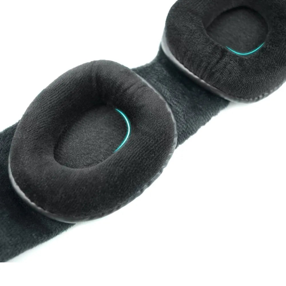 Adjustable 3D sponge eye mask visor in dark gray with contoured design