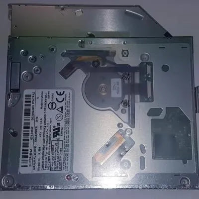 MacBook Pro 13 inch SATA optical drive replacement part showing silver finish and connector
