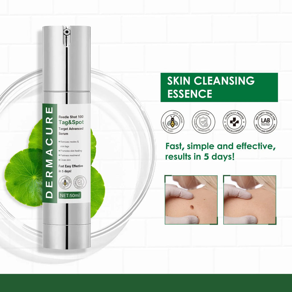 50ml facial care solution bottle for gentle cleaning skincare