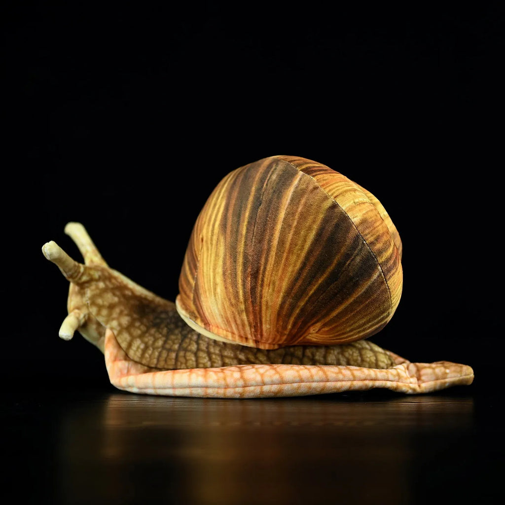 Simulation snail doll plush toy 32cm long from mouth to tail soft plush PP cotton filling unisex