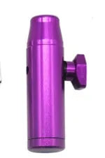 Aluminium alloy cigarette holder with 53mm flat head in seven colour options