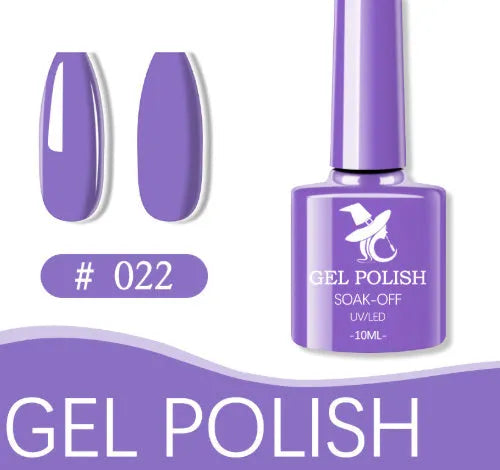 48 colour UV phototherapy plastic gel nail polish set with 7ml bottles in various finishes including glitter and nude shades