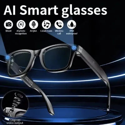 Ai three-generation smart Bluetooth glasses with magnetic frame and sunglass lenses for men
