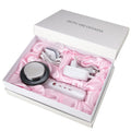 3-in-1 EMS infrared ultrasonic slimming massager with 5 modes and 5 intensities, compact handheld device for body and facial use