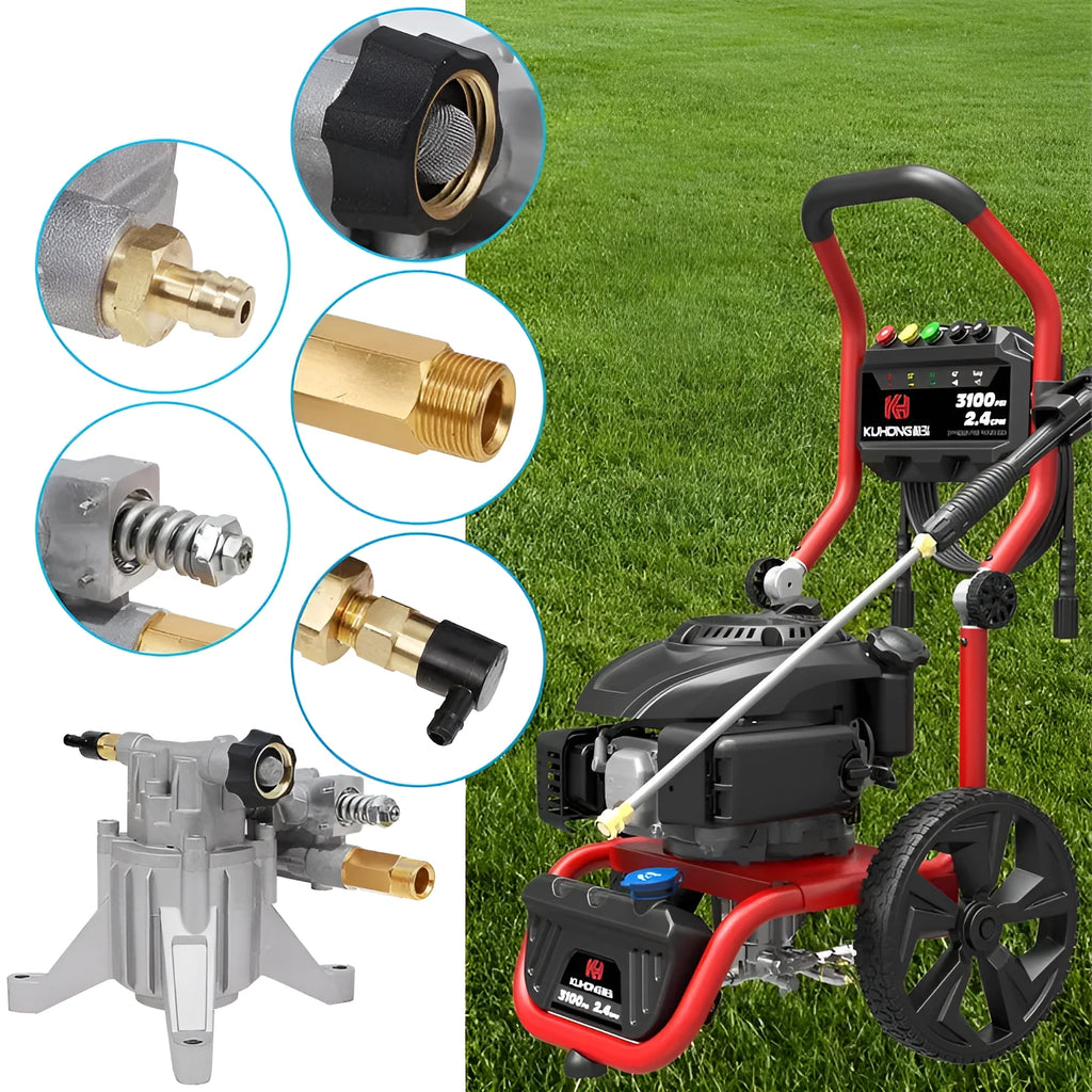 P170 swash plate aluminium pump for high pressure cleaning machines with cast aluminium body