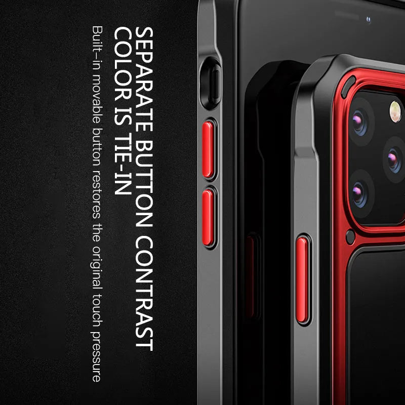 Transparent silicone phone case for iPhone 11 series in six colour options