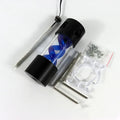 155mm water cooling reservoir tank in red, green, blue or white with clear acrylic section