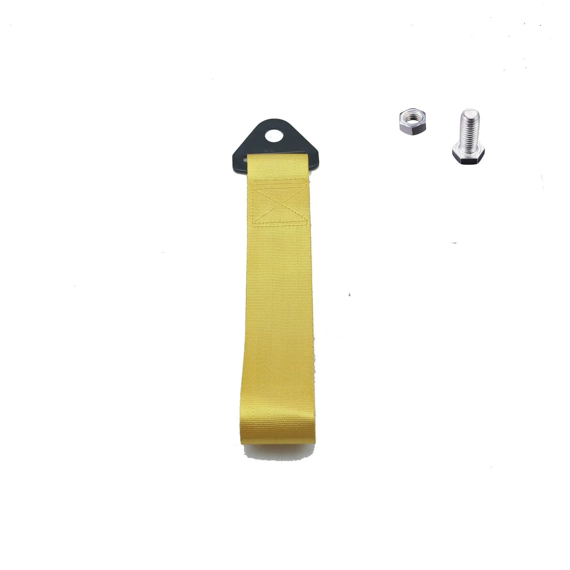 Automotive trailer rope with front bumper ribbon in multiple colour options