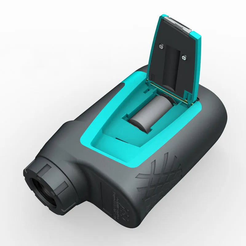 Handheld infrared electronic ruler 600m portable telescope rangefinder for golf and power maintenance, 110x65x38mm