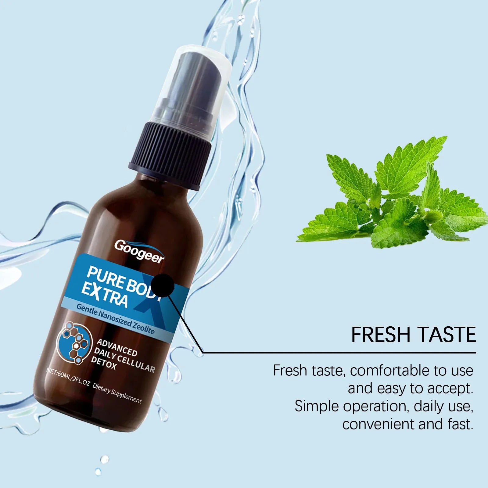 Googeer Body Care Oral Spray 60ml treatment product