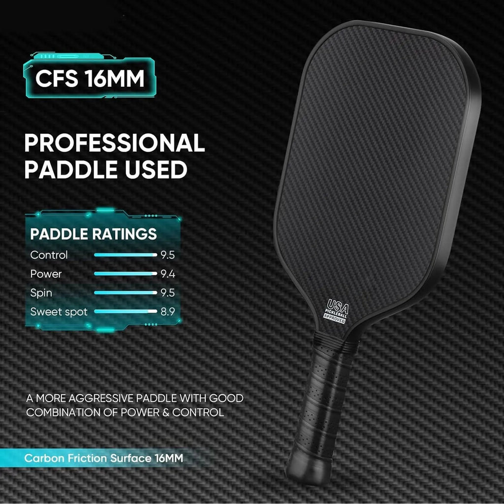 3K full carbon fiber graphite beach racket, 40x20x1.3cm, 230g, in black or orange
