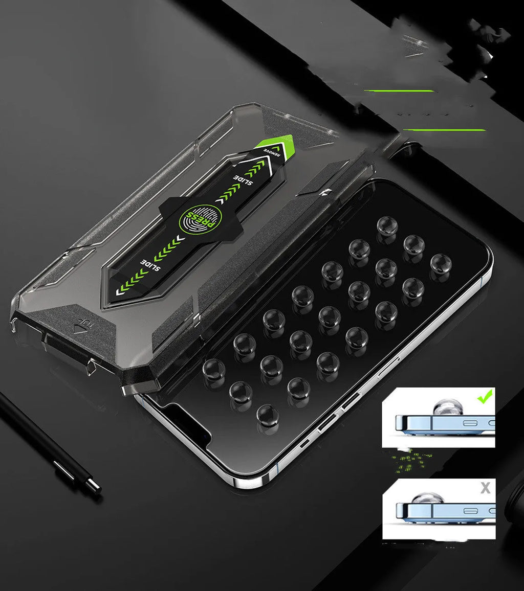 Tempered glass screen protector for iPhone 13/14, HD clear front film with scratch-resistant coating, neutral packaging