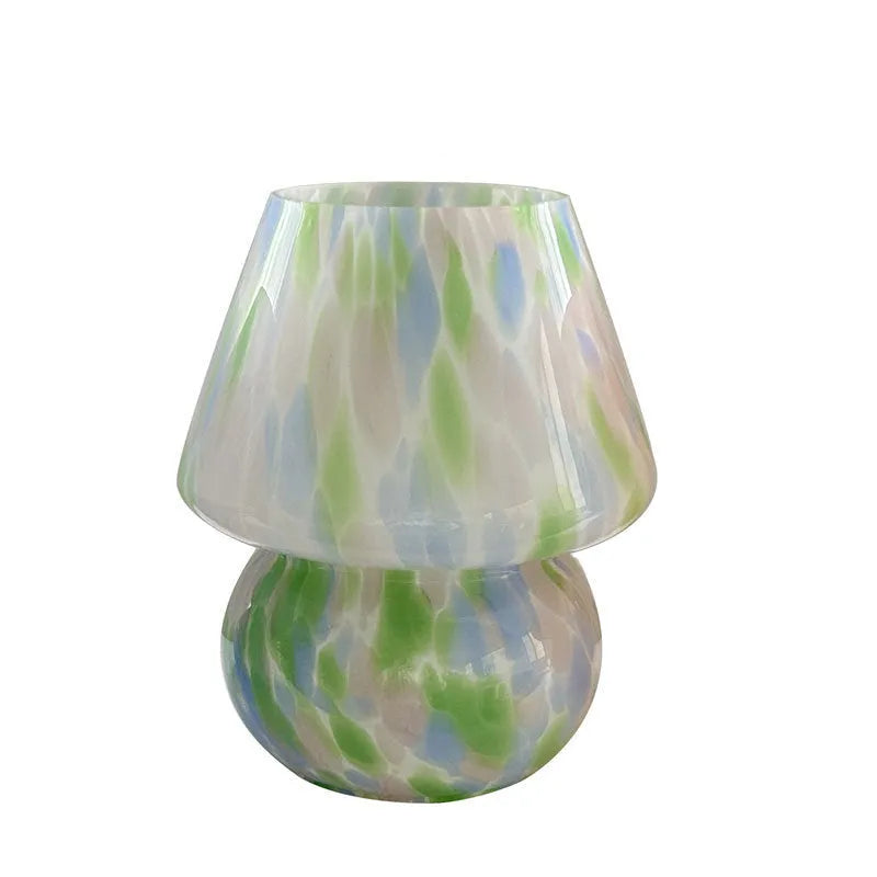 Creative mushroom lamp in cream style with modern simplicity design, low voltage bedside night light
