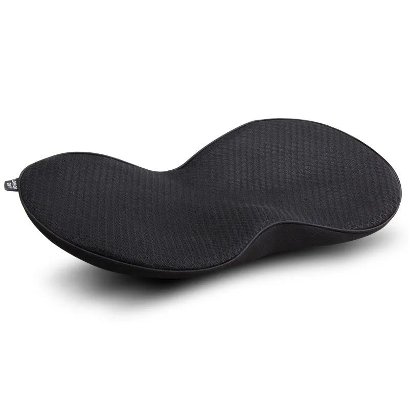 Memory foam car cushion in beige, black, brown and red colour options