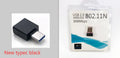 Mini USB wireless network card with RTL8188 chip, 150Mbps, built-in antenna