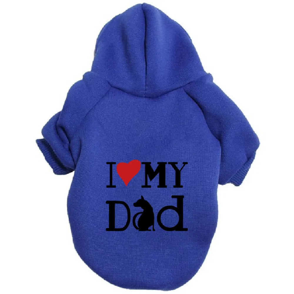 Polyester pet sweater for dogs in multiple colours and sizes XS to 9XL