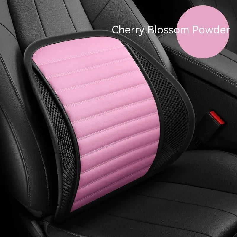 Memory foam lumbar support cushion for car seats in five colour options