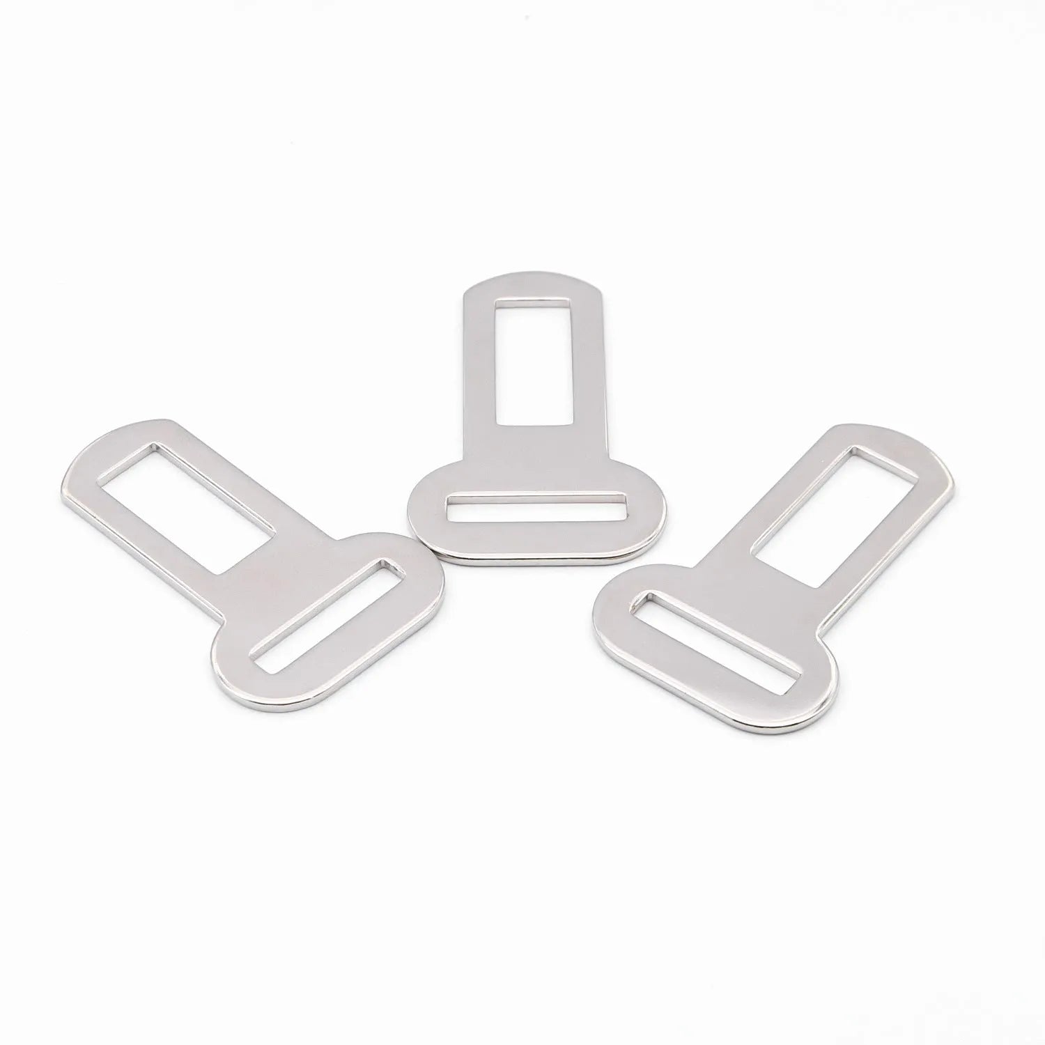 26mm silver metal pet safety buckle for leash and car restraint systems