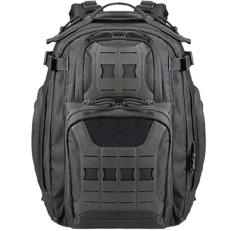 Outdoor tactical backpack 42L 600D polyester in camouflage style for travel and climbing