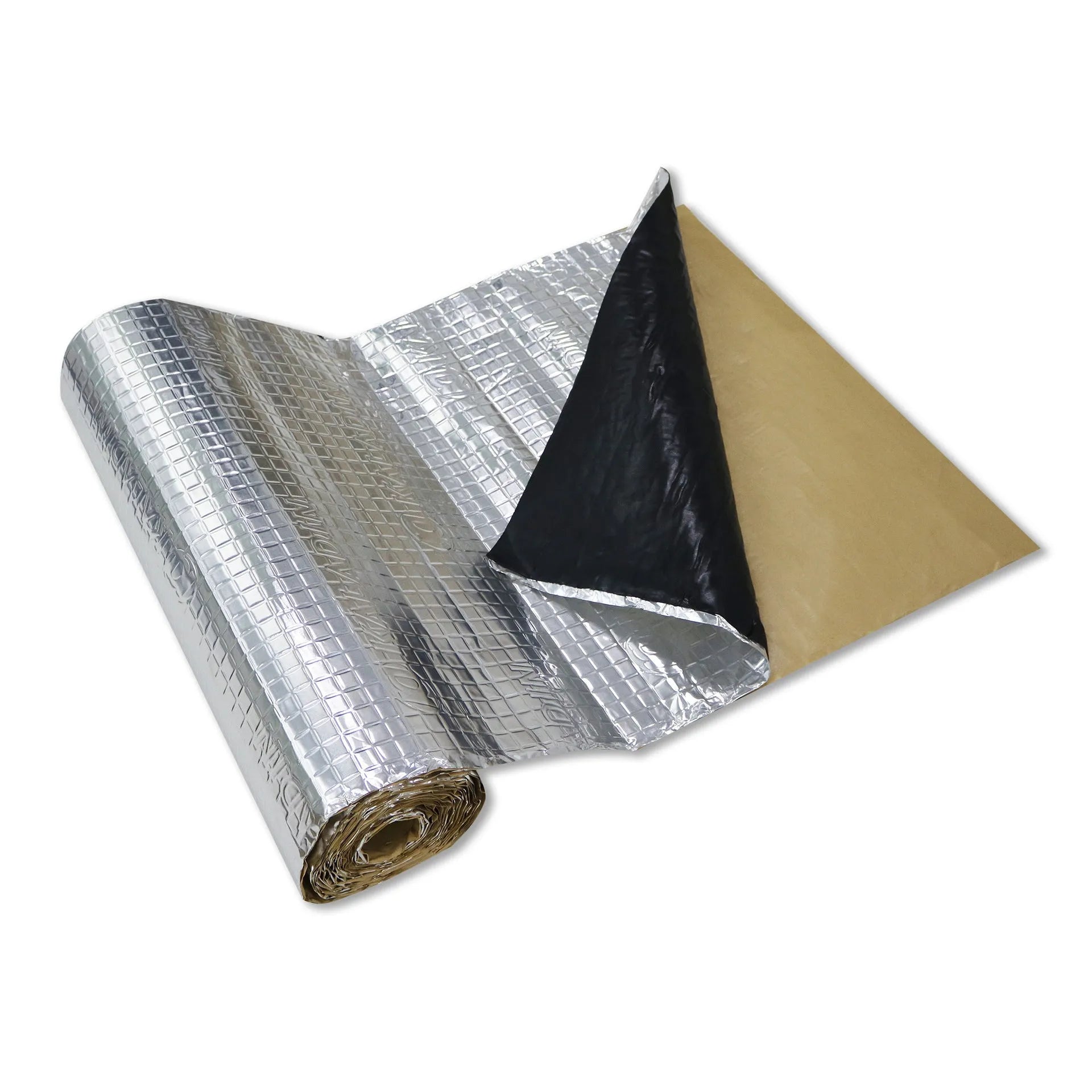 Self-adhesive butyl rubber vibration plate 2mm x 600mm x 6m for car sound insulation