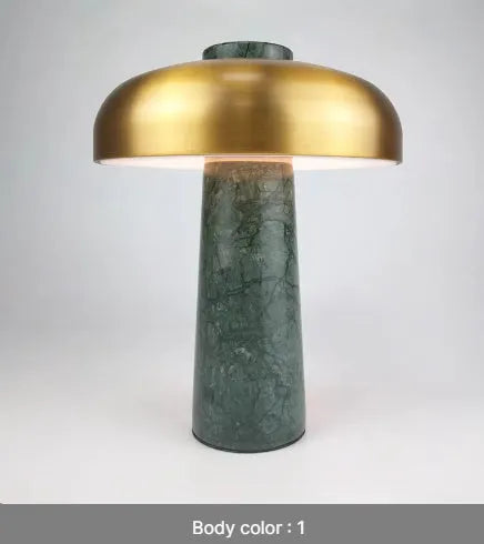 Alloy desk lamp with dimmable LED light and USB Type-C charging port