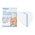 Pack of ten leg anti-wear skin protection patches with moisturising formula.