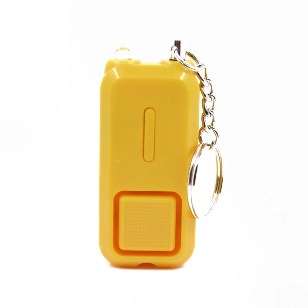 Compact personal safety alarm for women in various colours with 130DB anti-pervert alert function
