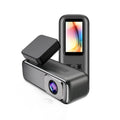 Driving recorder with 1.2-inch screen showing HD 2K recording and WiFi connectivity for mobile phones