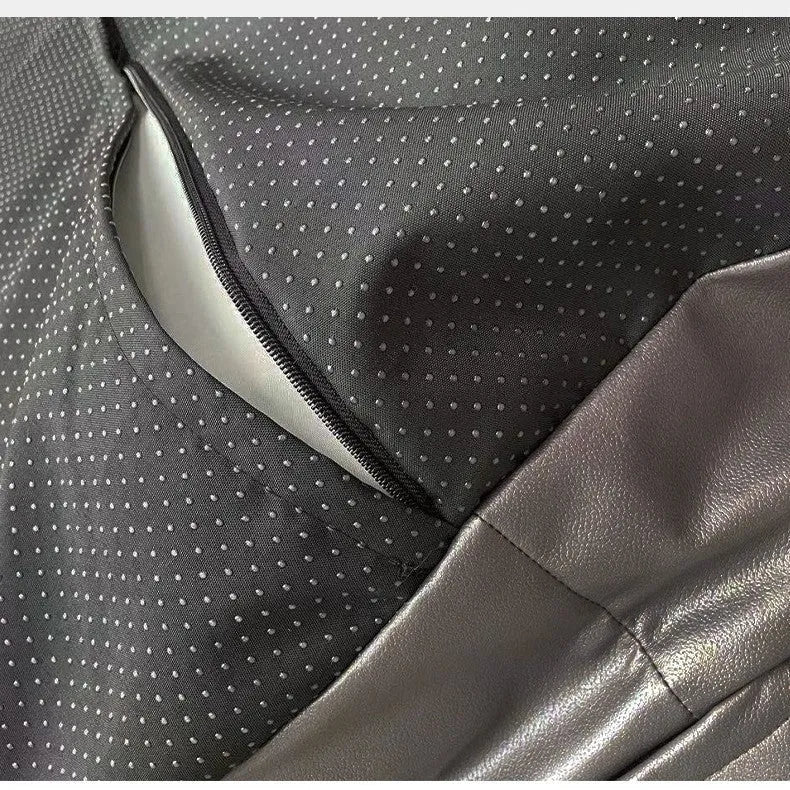 Large cloth dog bed for kennel in dark grey colour, 124 x 30 cm