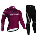 Autumn women's long sleeve mountain bike cycling suit set in polyester fiber fabric